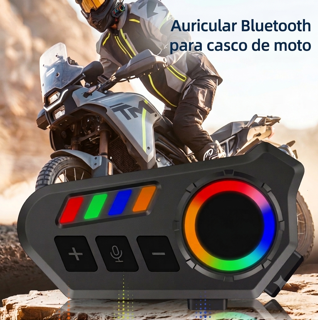 Conduce conectado. Comunícate con total libertad. 🏍️