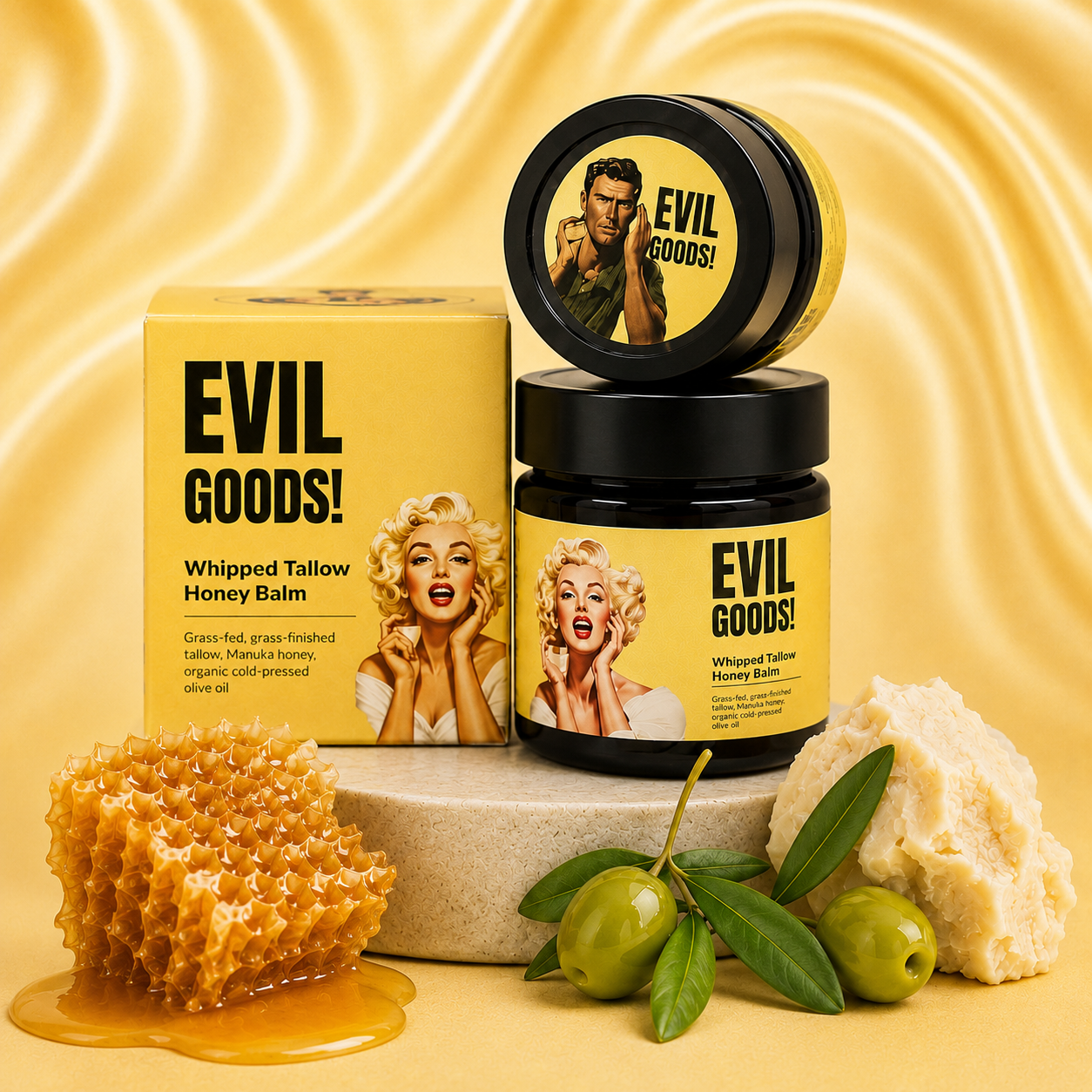 Evil Goods 💛 La crema natural que transforma la apariencia de tu piel