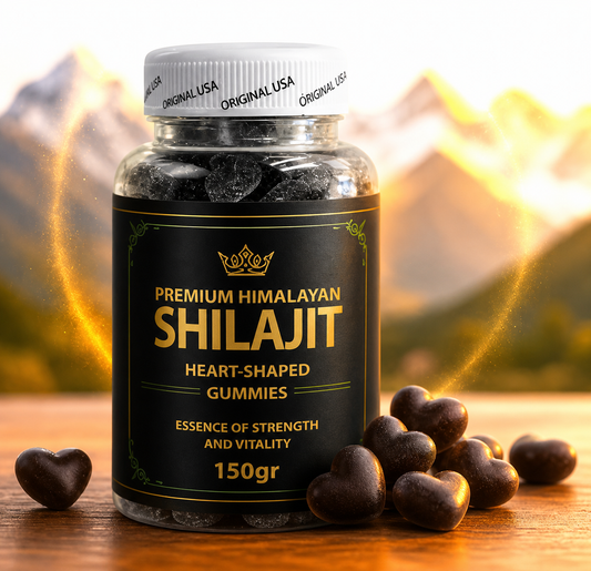 Shilajit Gummies 🍃 “No es falta de disciplina… es falta de energía”