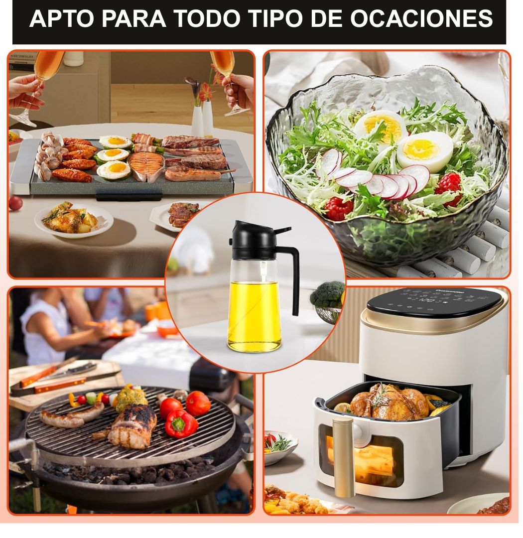 Dispensador de Aceite 2-en-1-MultiOiler