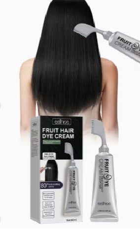 Tinte de frutas  para el cabello, fórmula a base de plantas