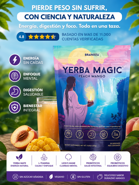 Yerba Magic™...¿Te sientes cansado todo el día… y no puedes controlar lo que comes?