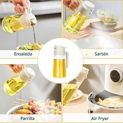 Dispensador de Aceite 2-en-1-MultiOiler